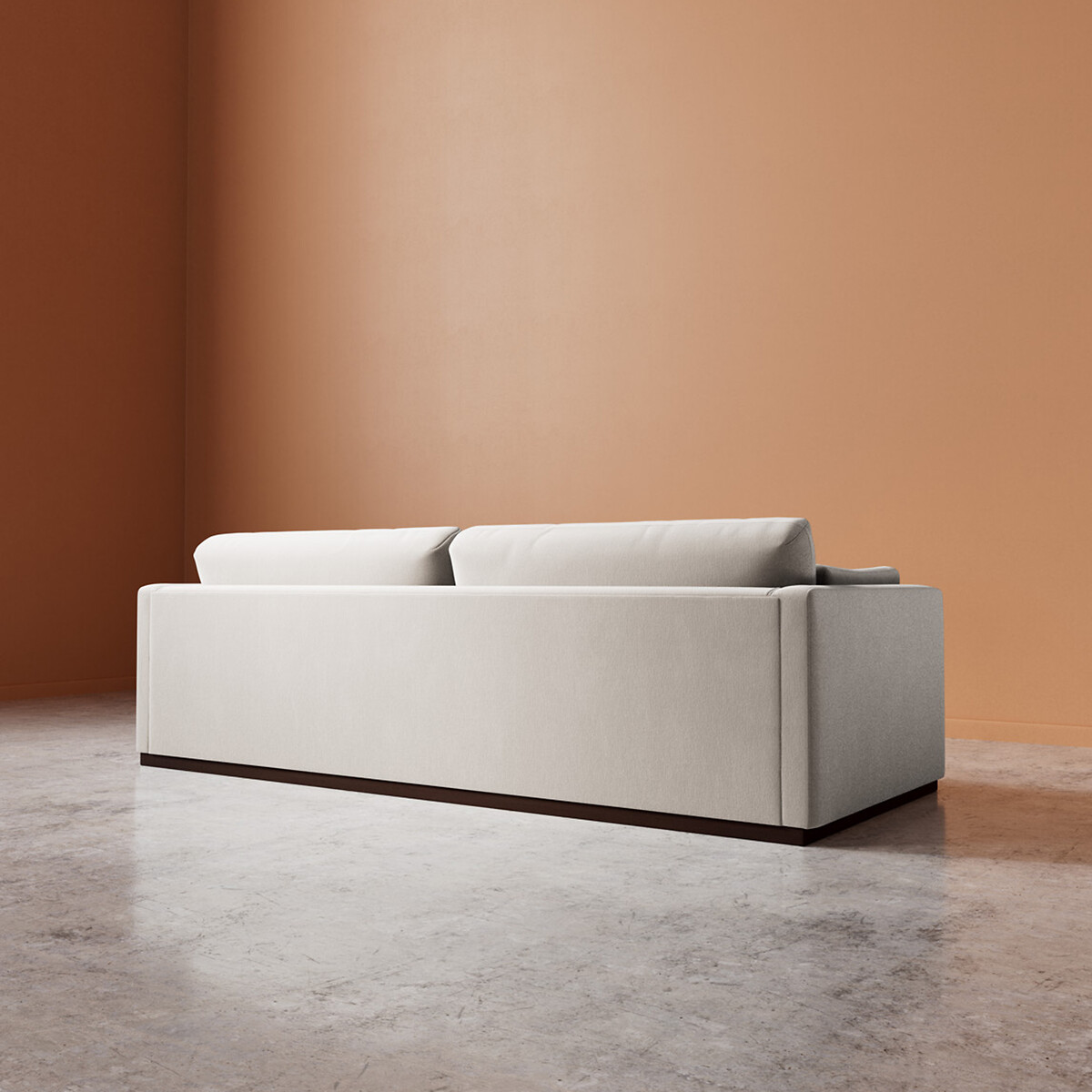 Alesund Crushed Velvet 2/3/4 Seater Sofa ecru , SWOON