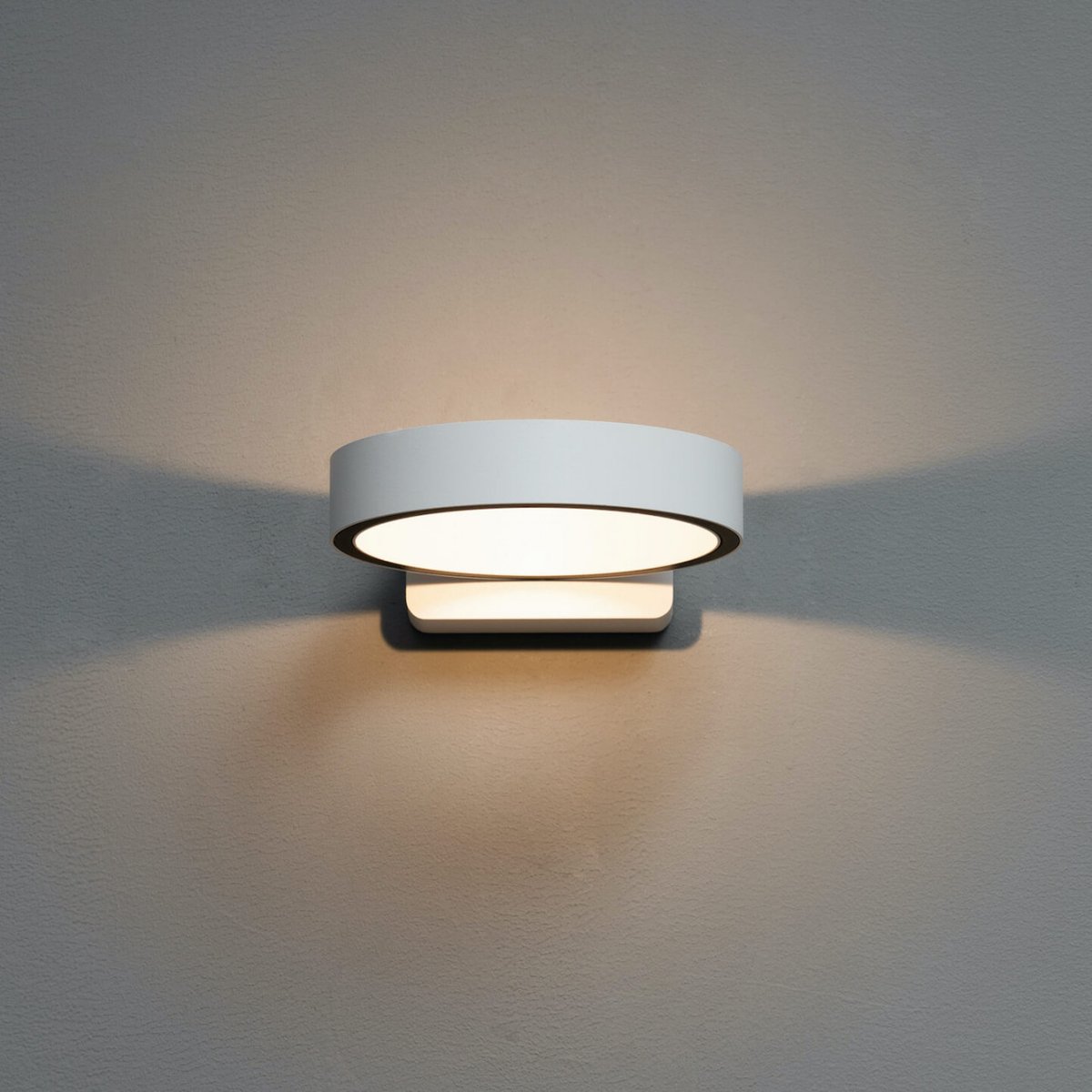Applique LED circulaire murale - EYE blanc, KOSILUM