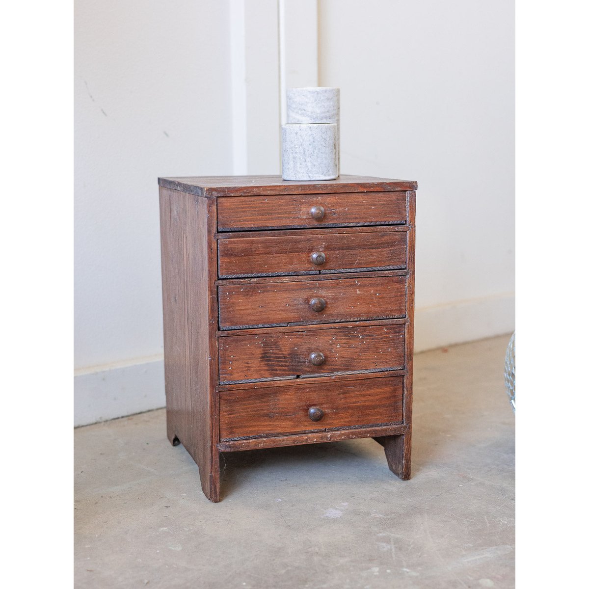 Meuble d'horloger Fernand N°448 - Bon état bois foncé, DEBONGOUT