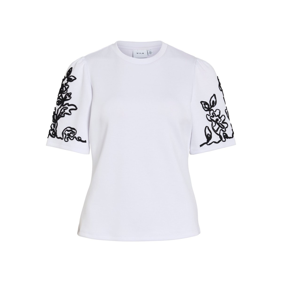 Sweat-Shirt À Manches Courtes snow white, VILA