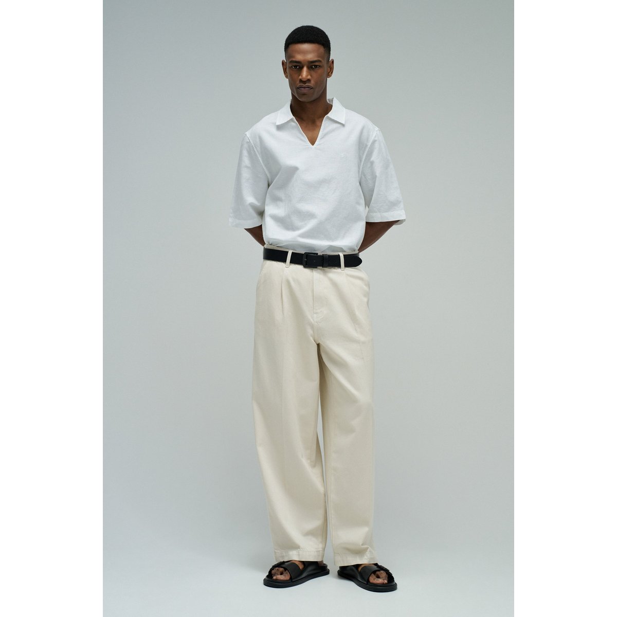 CHEMISE EN LIN blanc, SALSA JEANS