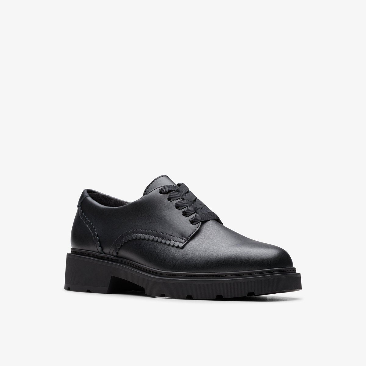 Derbies Cuir ERIS PURE Y noir, CLARKS