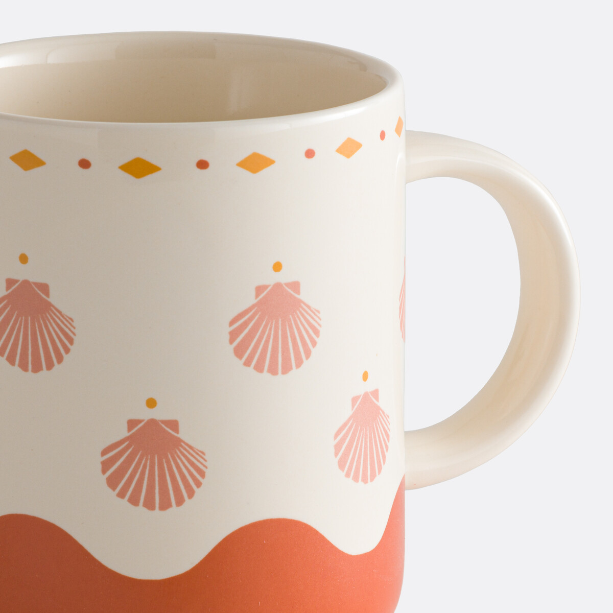 Lot de 2 mugs en porcelaine, NIZAR multicolore, LA REDOUTE INTERIEURS