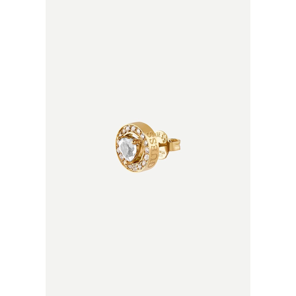 Boucles D'oreilles M'ama Non M'ama or, GUESS
