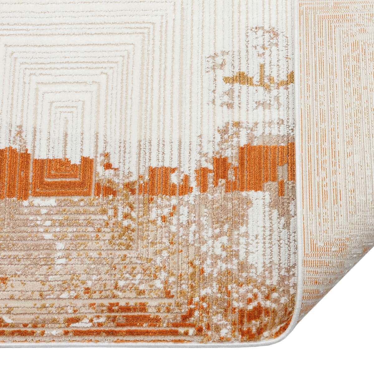 Tapis moderne abstrait /terra MIRAGE beige, terra, THE DECO FACTORY