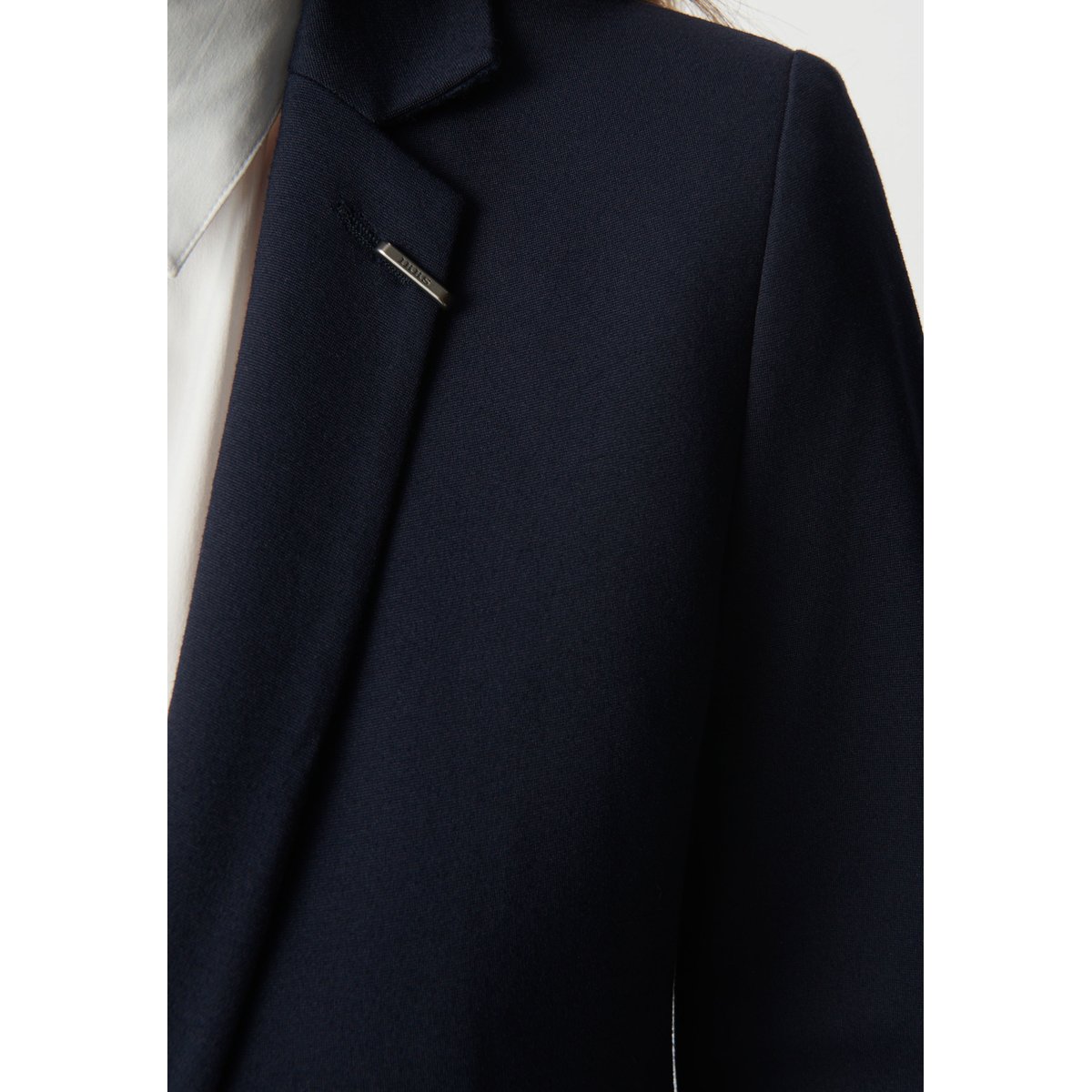Veste de costume maille Milano BUSINESS COLLECTION bleu marine, IKKS