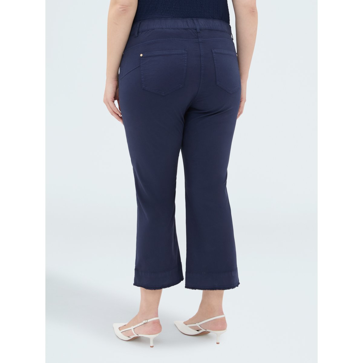 Pantalon Kick Flare bleu, FIORELLA RUBINO