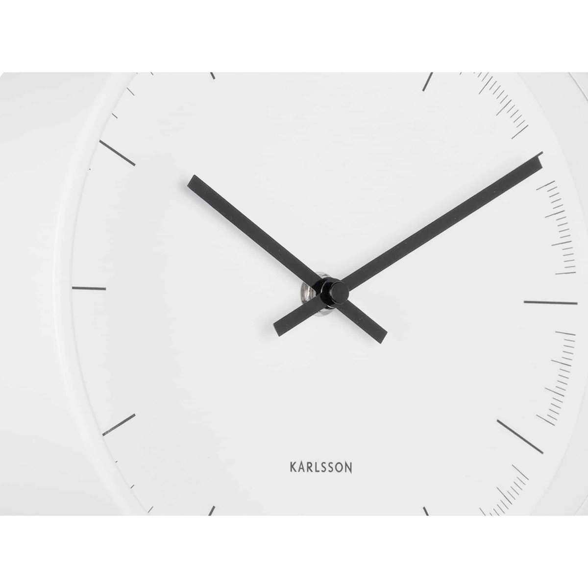 Horloge Murale Métal ODENSE DEEP blanc, KARLSSON