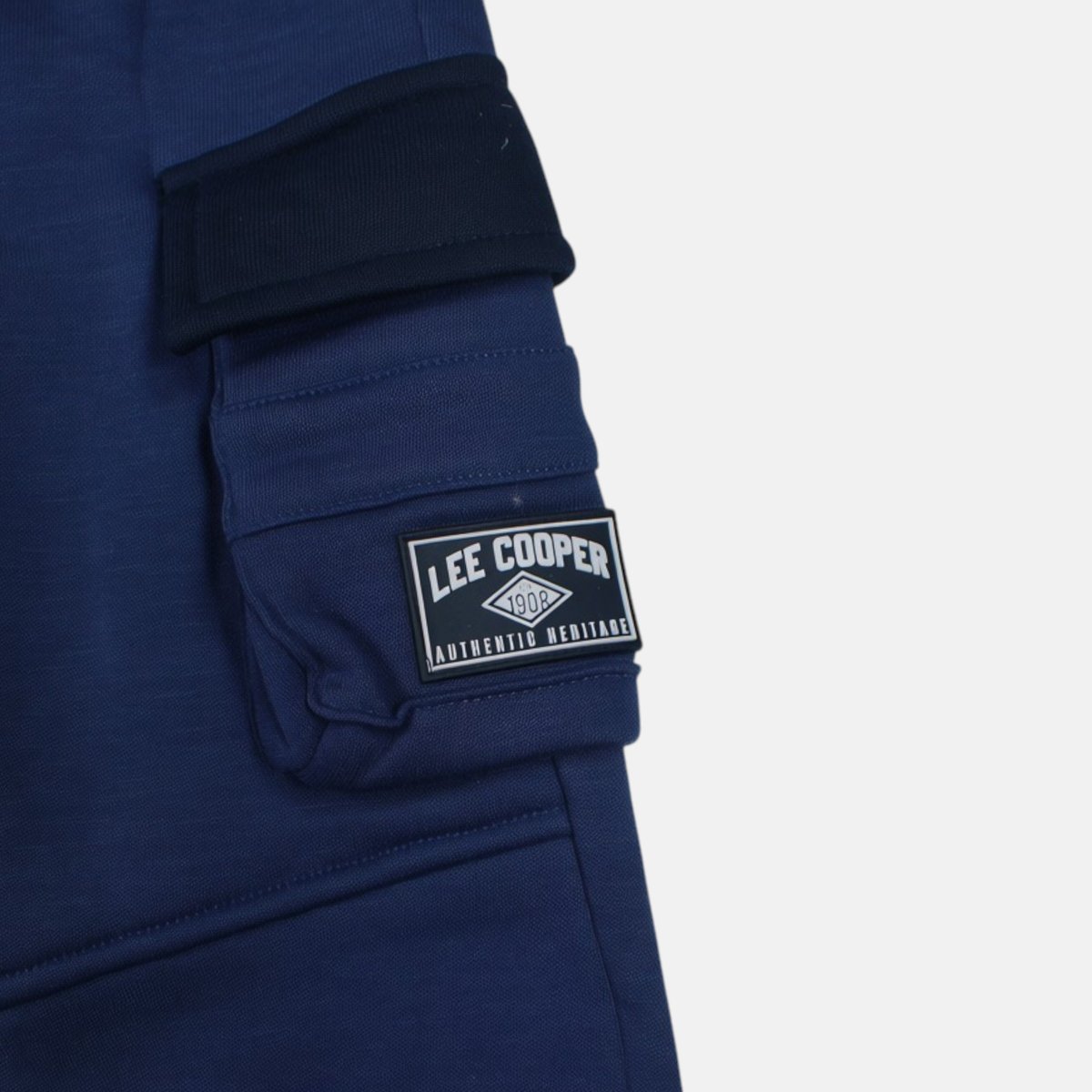 Ensemble sweat à capuche et pantalon de jogging cargo CREW bleu marine, LEE COOPER