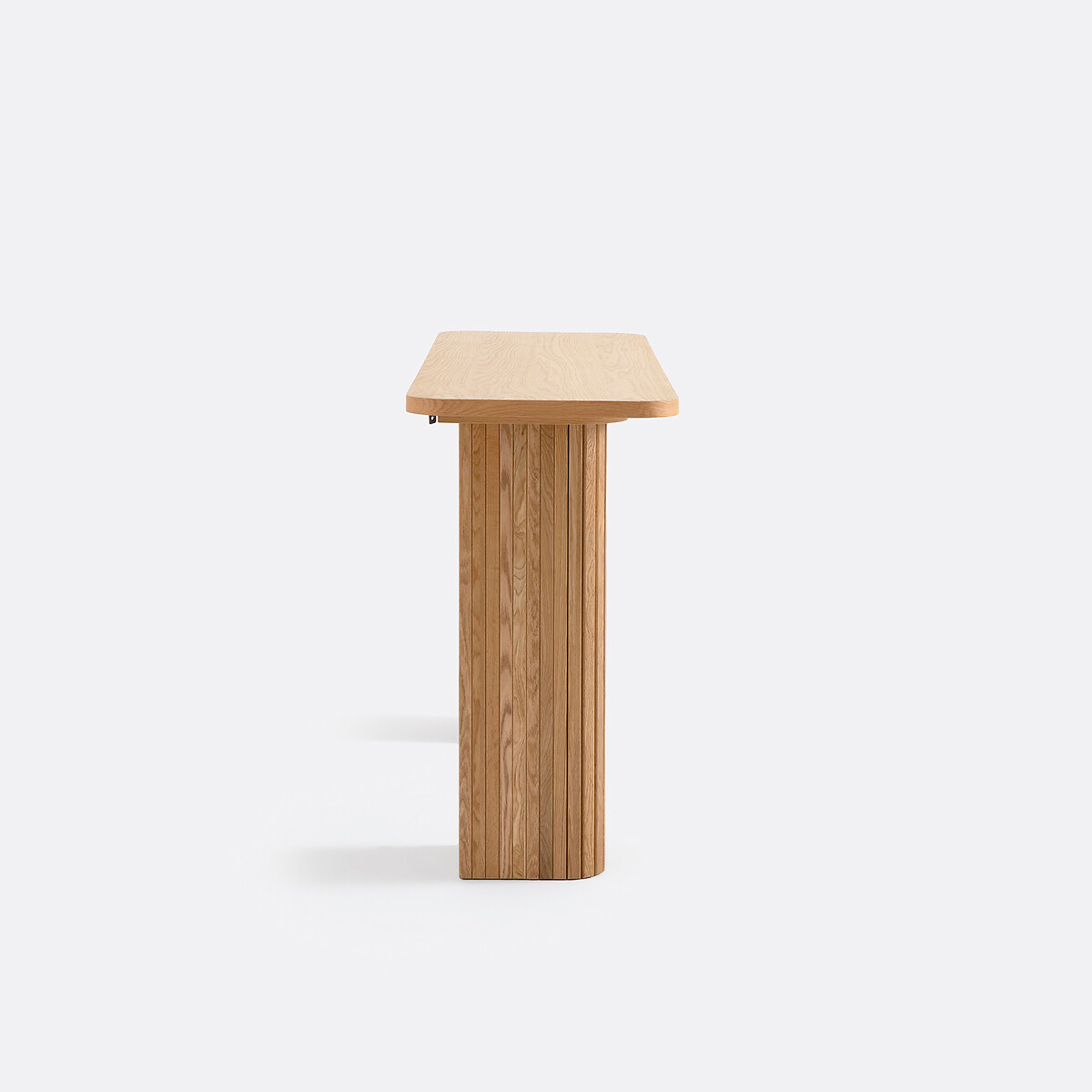 Latti Oak Veneer Console Table oak, LA REDOUTE INTERIEURS