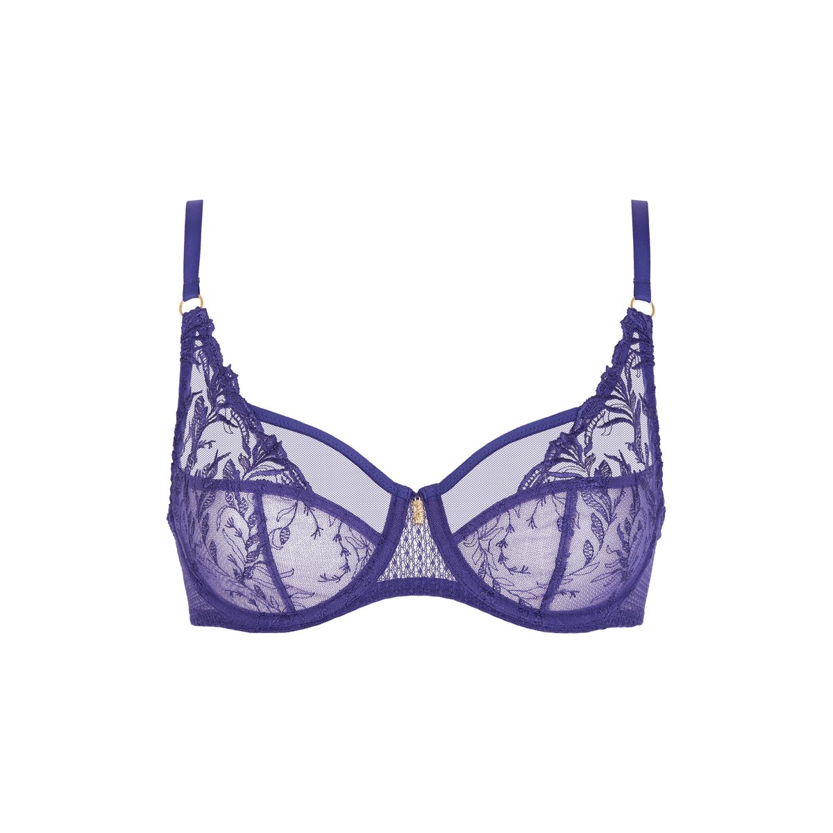 Soutien-gorge Emboitant Foulard Hidden Treasure iris bloom, AUBADE