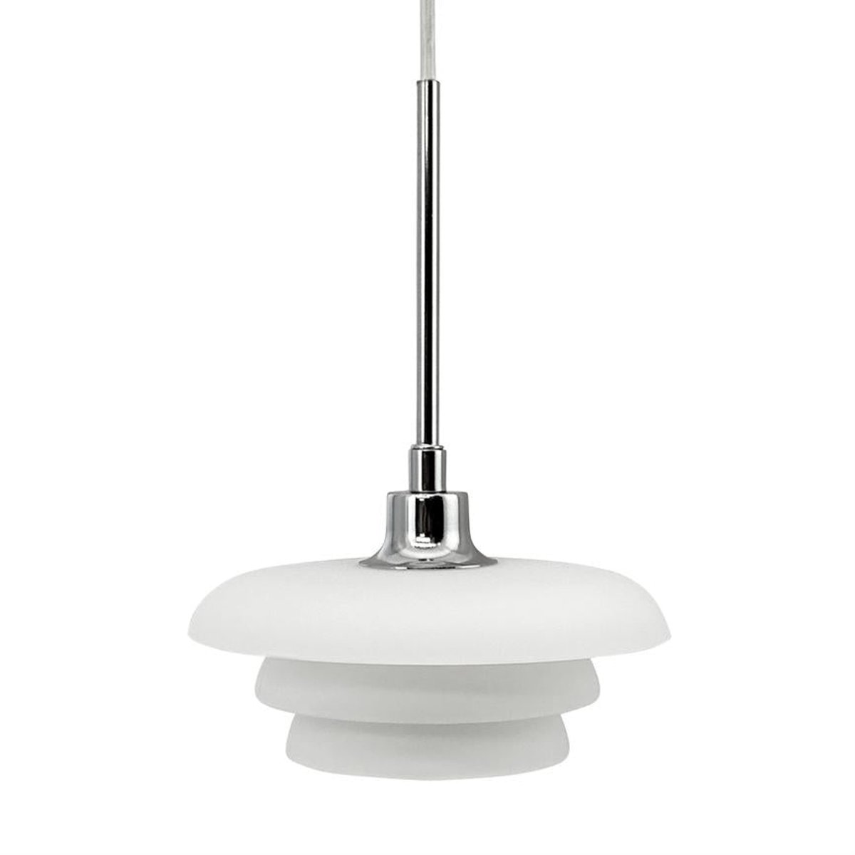 Suspension en verre AVA blanc, DYBERG LARSEN