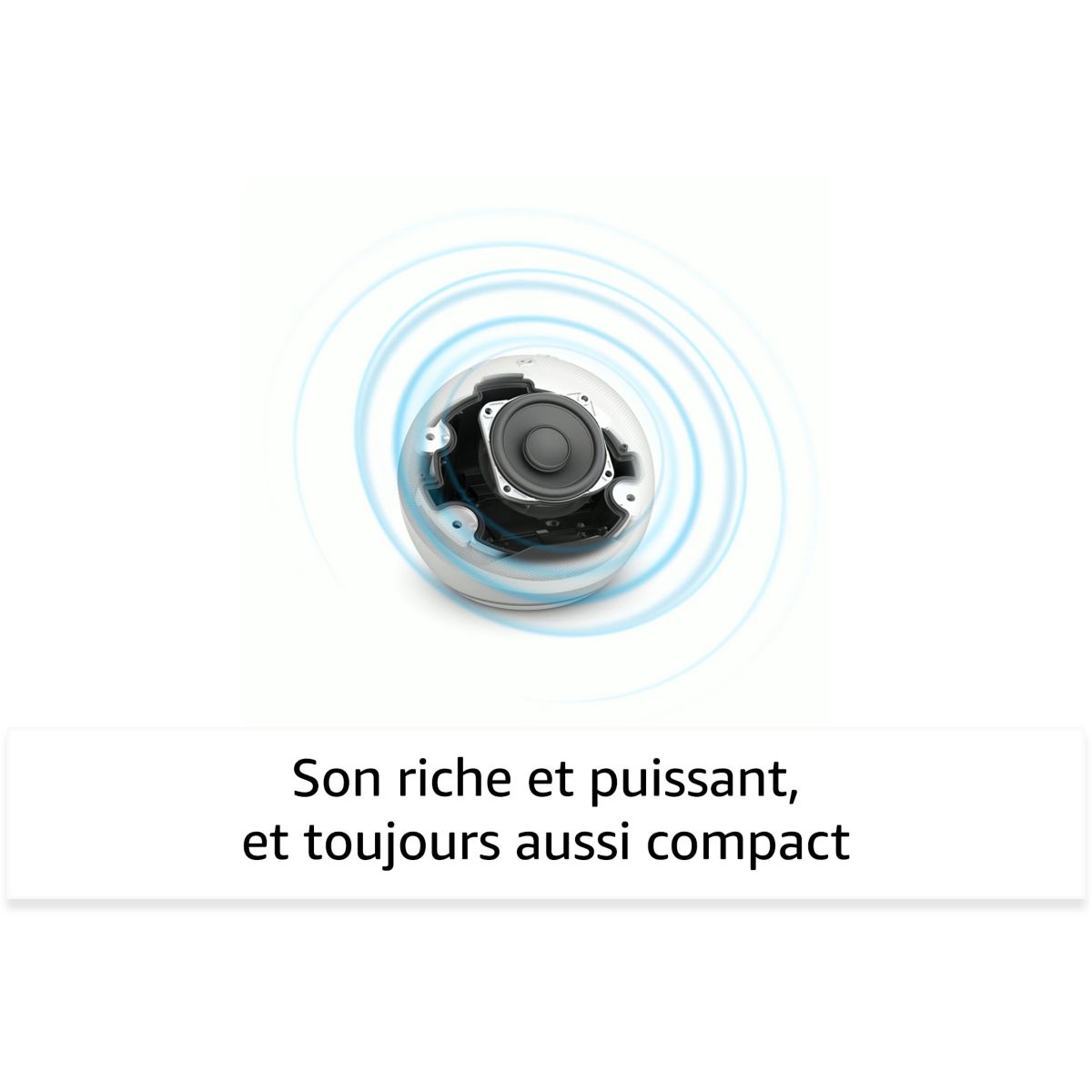 Assistant vocal Echo Dot 5 Blanc blanc, AMAZON