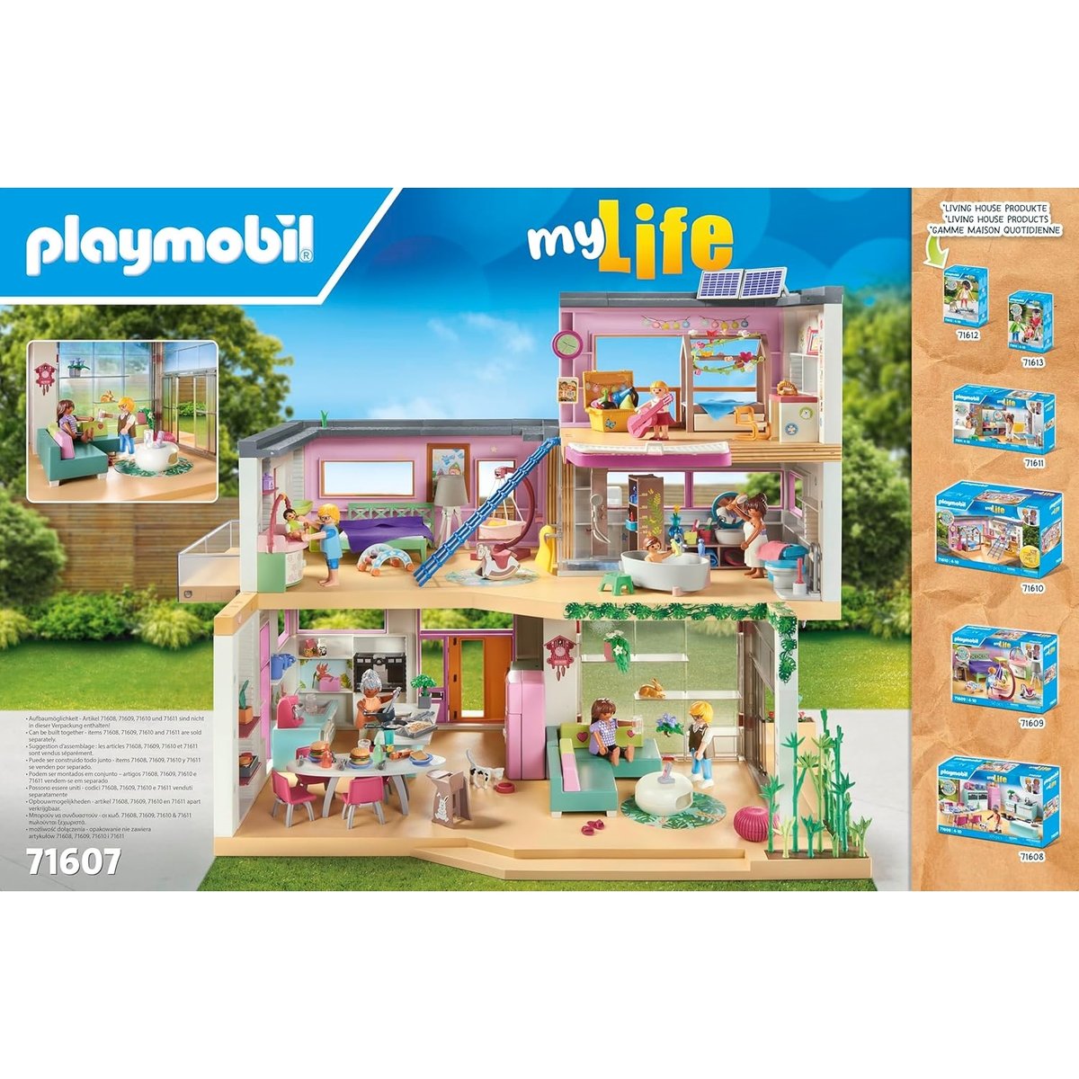Maison d'architecte multicolore, PLAYMOBIL