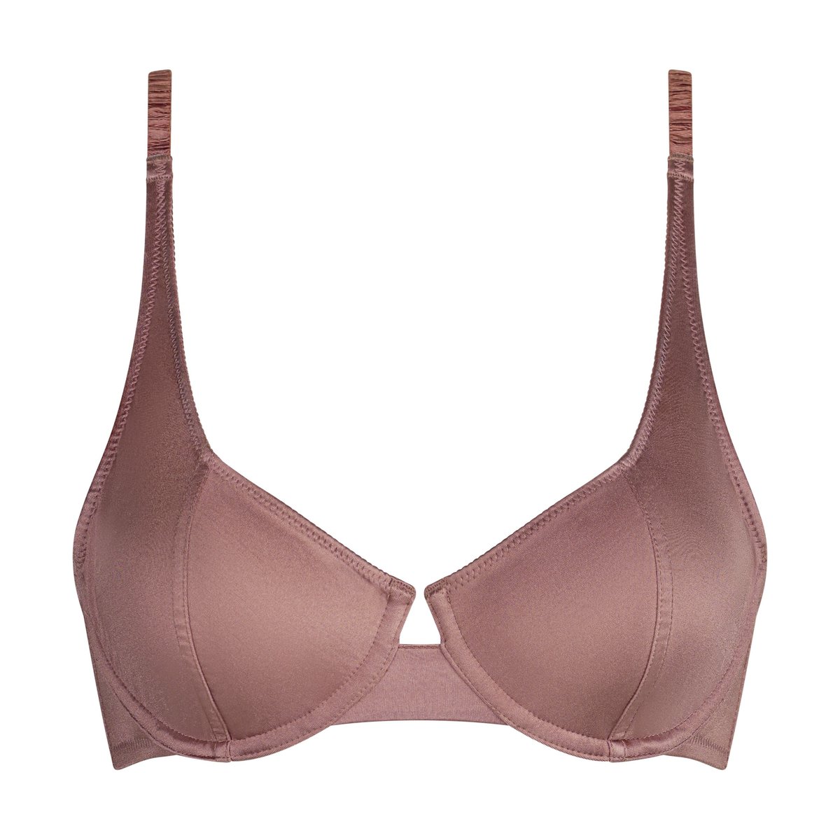 Soutien-gorge balconnet avec armatures Chocolove marron clair, DIM