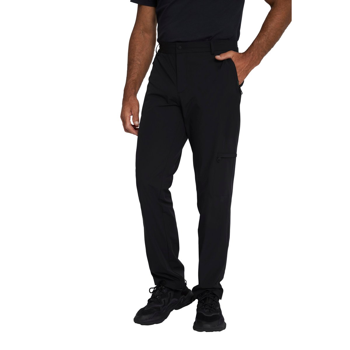 Pantalon de trekking Outdoor. Technologies noir, JP1880