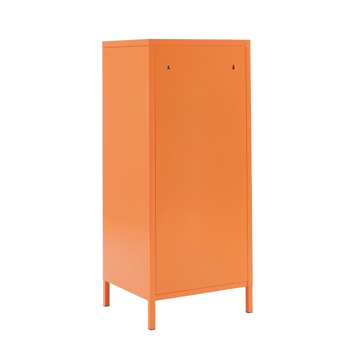 Caisson de bureau en acier orange, PANTONE