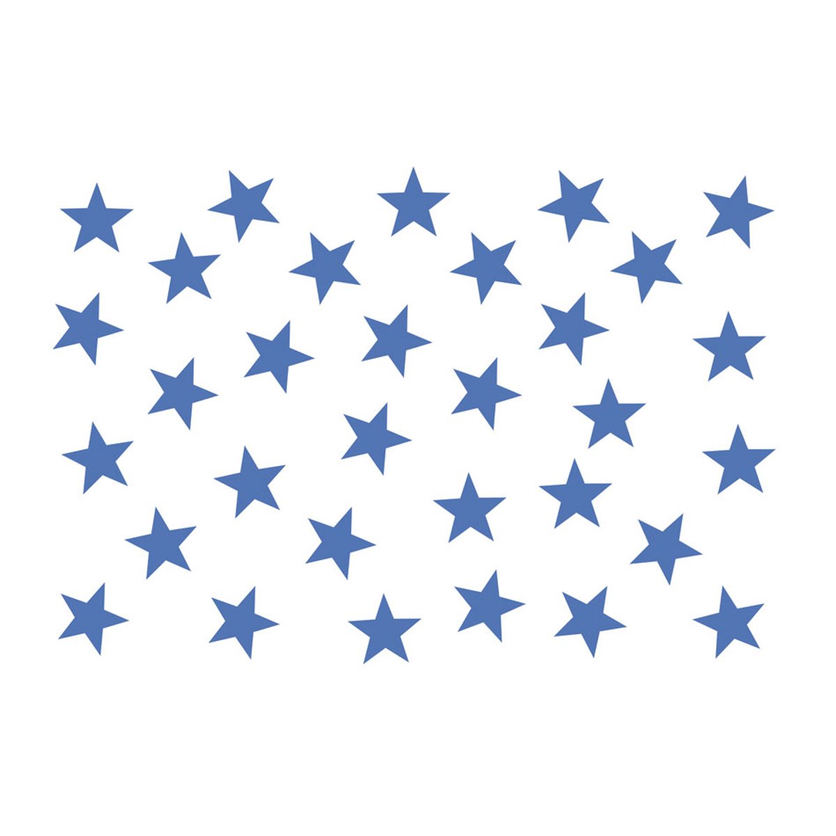 Papier peint intissé panoramique Blue Star bleu, EDEN