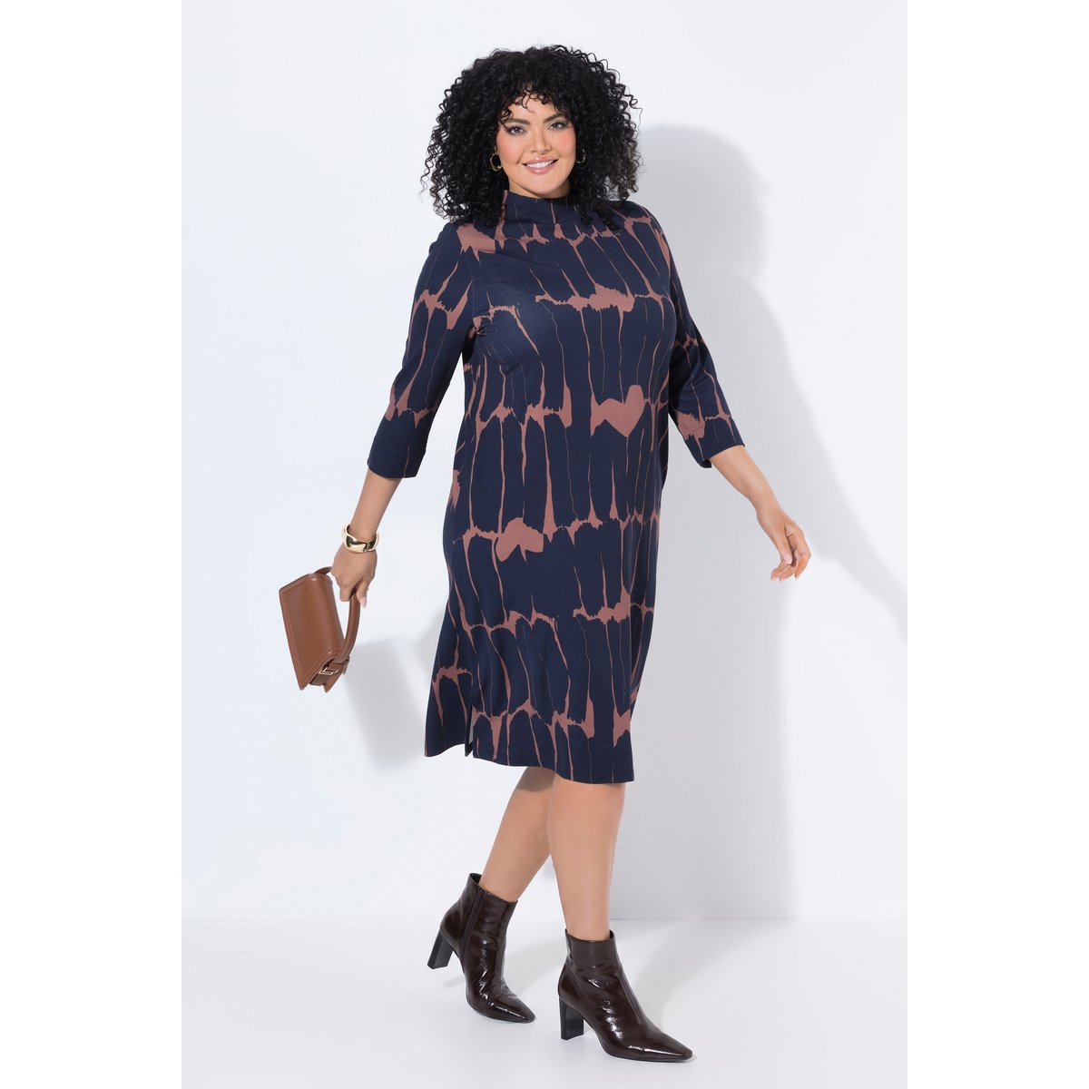 Robe point de Rome marine, ULLA POPKEN