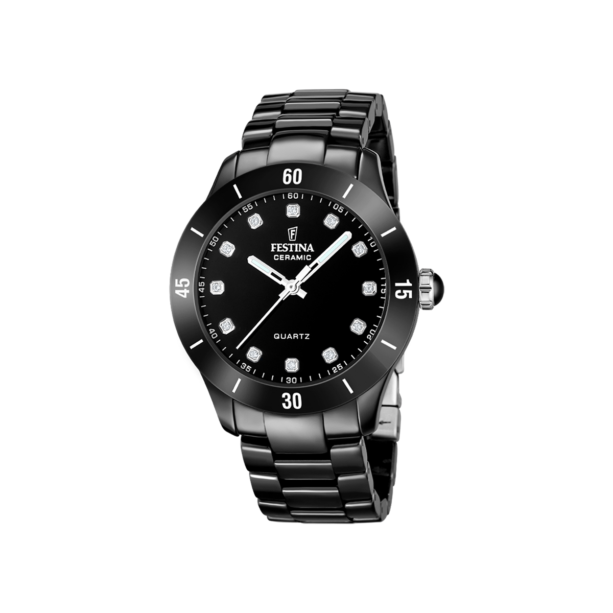 Montre Analogique CERAMIC noir noir noir, FESTINA