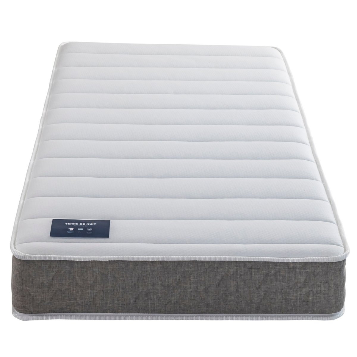 Matelas ferme latex 16 cm Abondance 2.0 couleur unique, TERRE DE NUIT