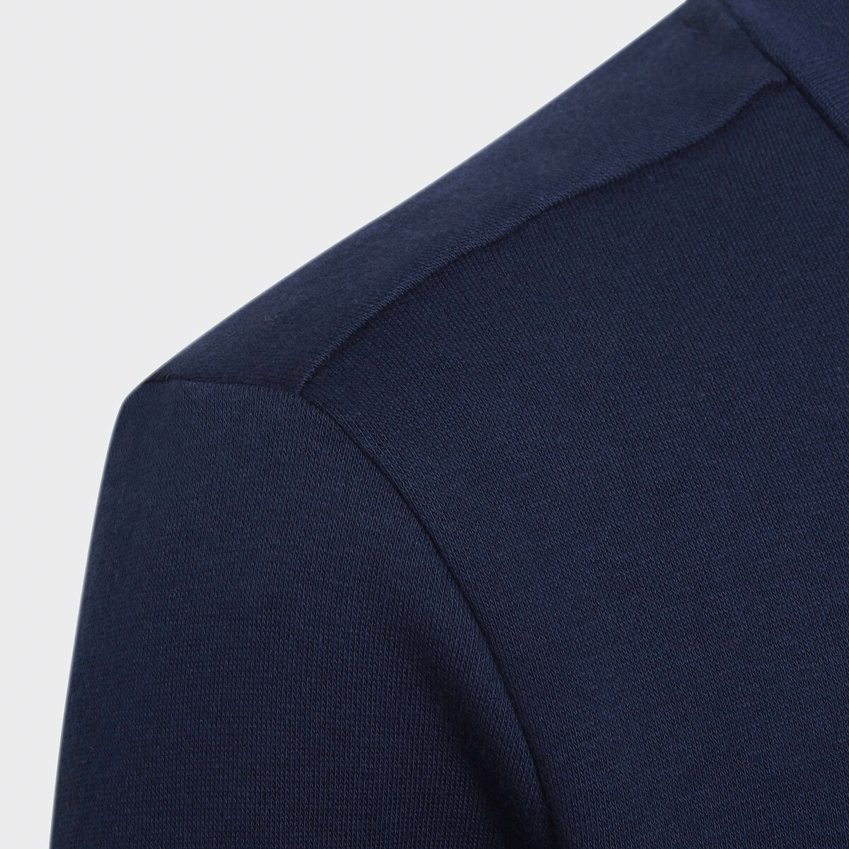 Sweat col rond en molleton bleu marine, adidas Performance