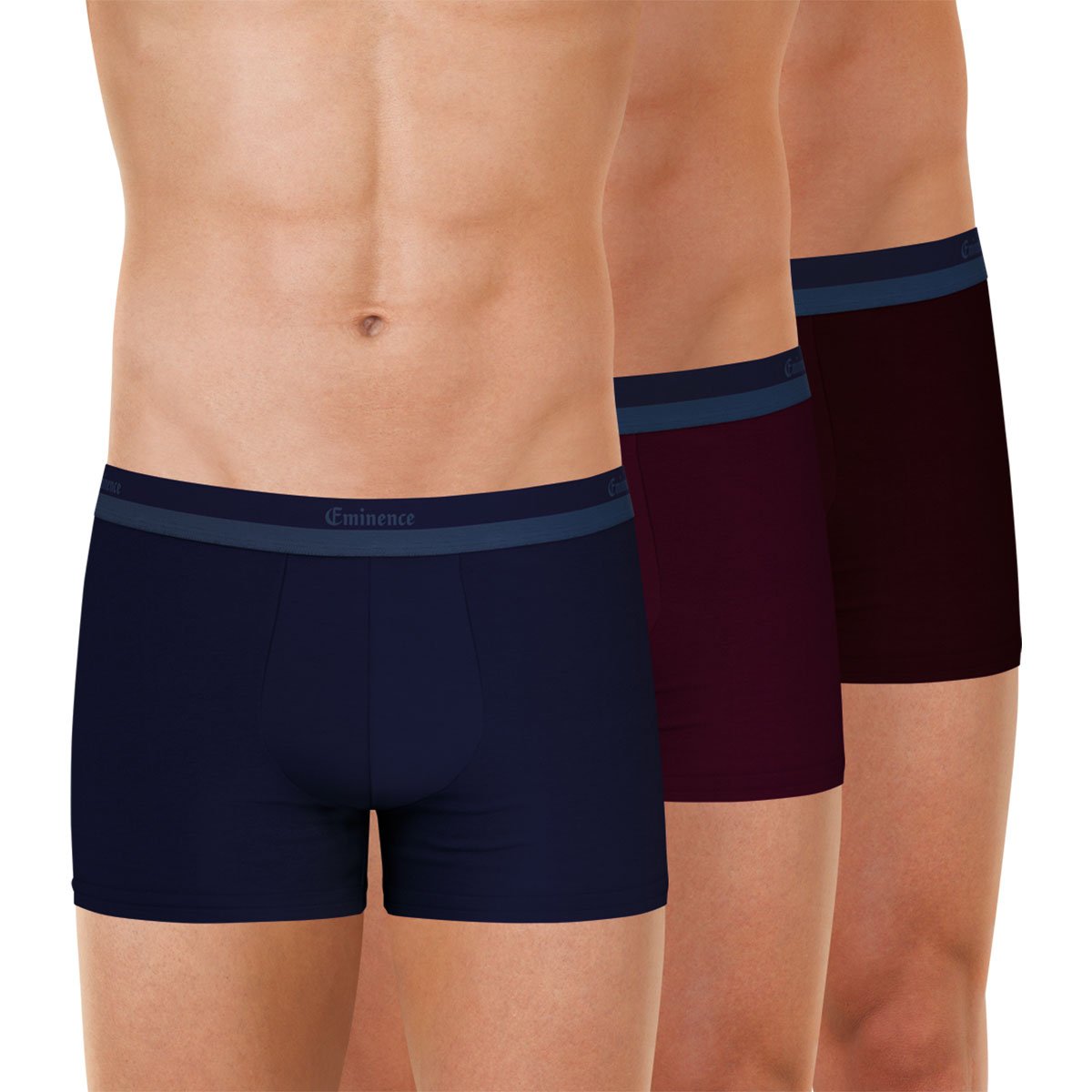 Lot de 3 boxers premium Studio noir, EMINENCE