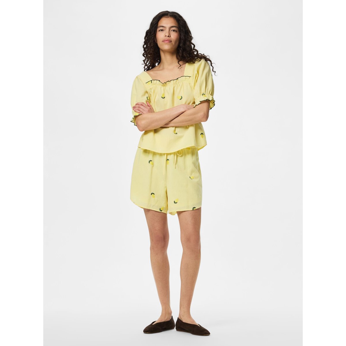 Short jaune - pale banana 1, PIECES