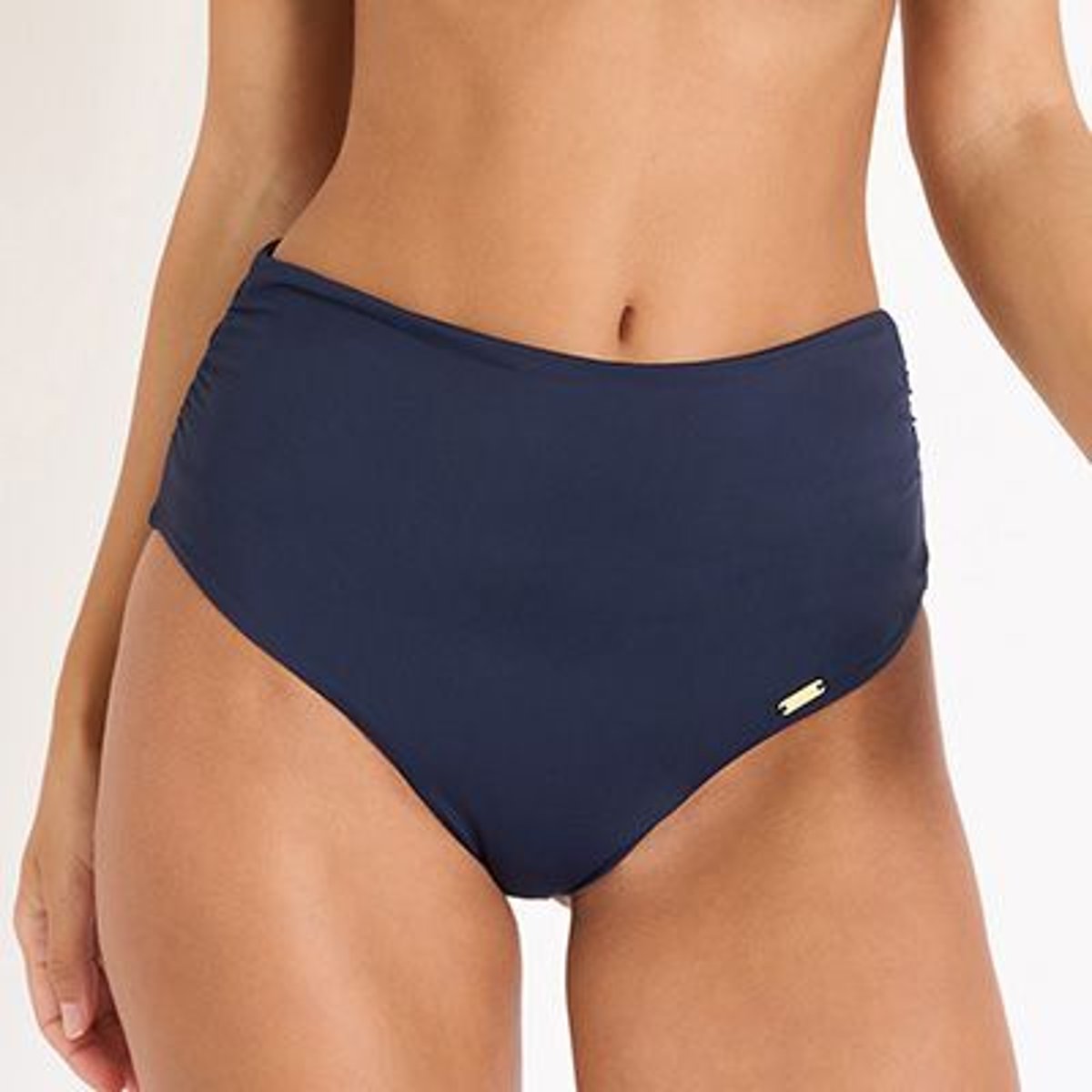 Bas de maillot taille haute Adeles - PAVILLON bleu marine, LIVIA