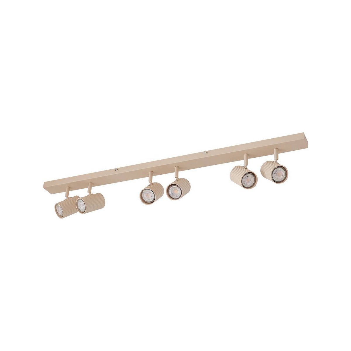 Spot en aluminium moderne, Kardis beige, LINDBY
