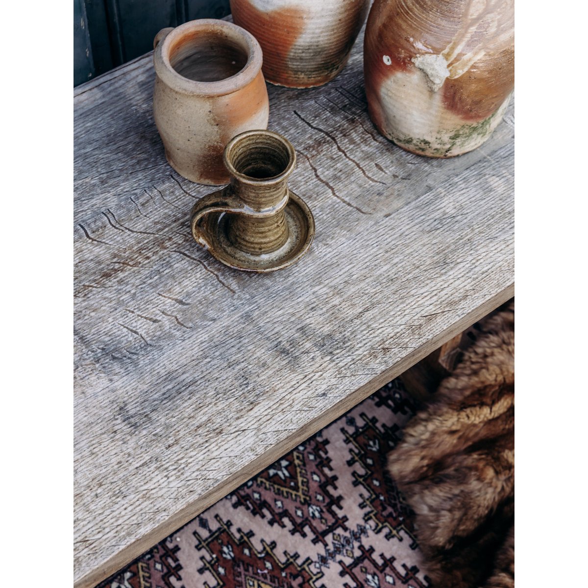 Table basse en bois Léonie N°119 - Bon état bois, DEBONGOUT