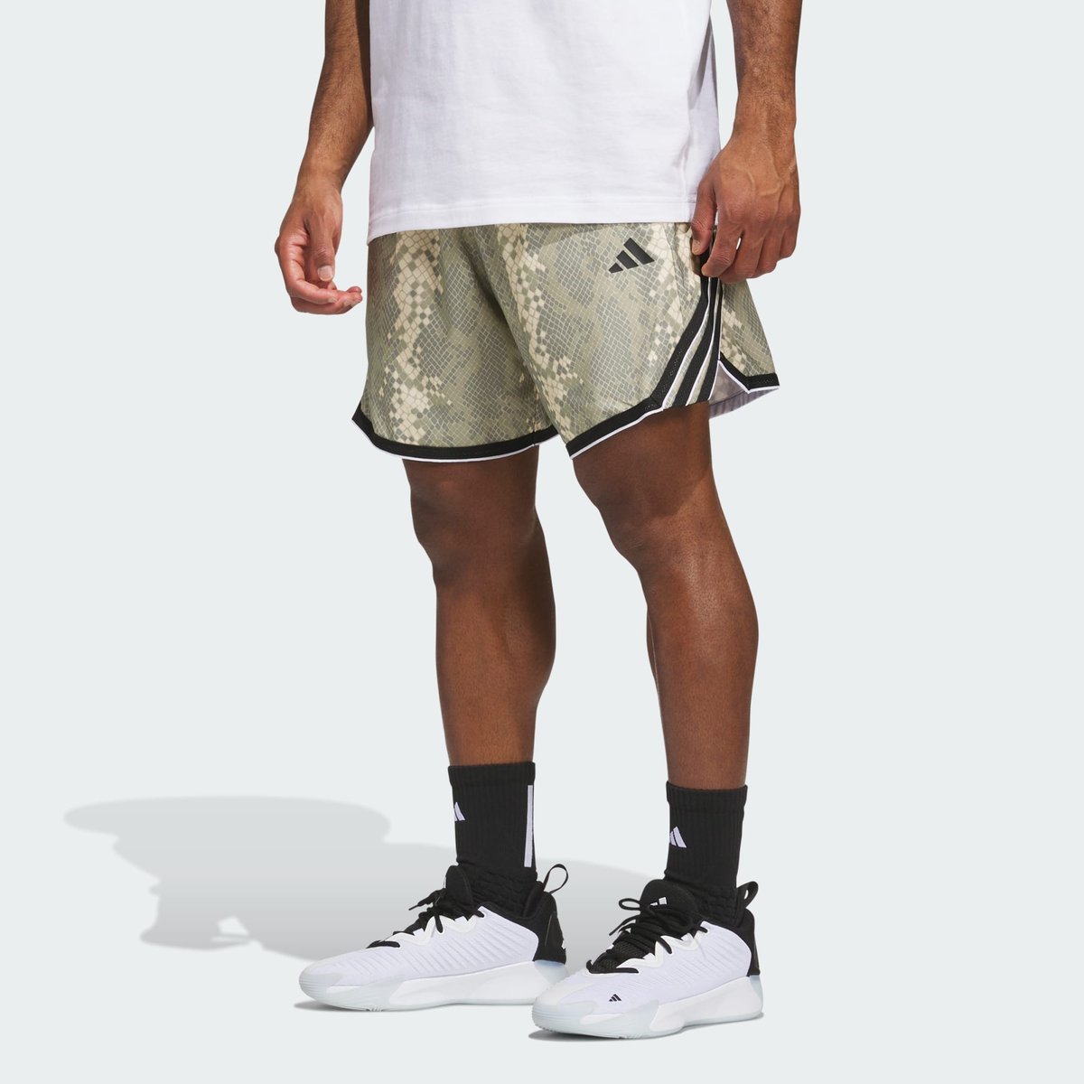 Short Imprimé Intégral Animal Crazylite Short Imprimé Intégral Animal Crazylite wonder beige, adidas Performance