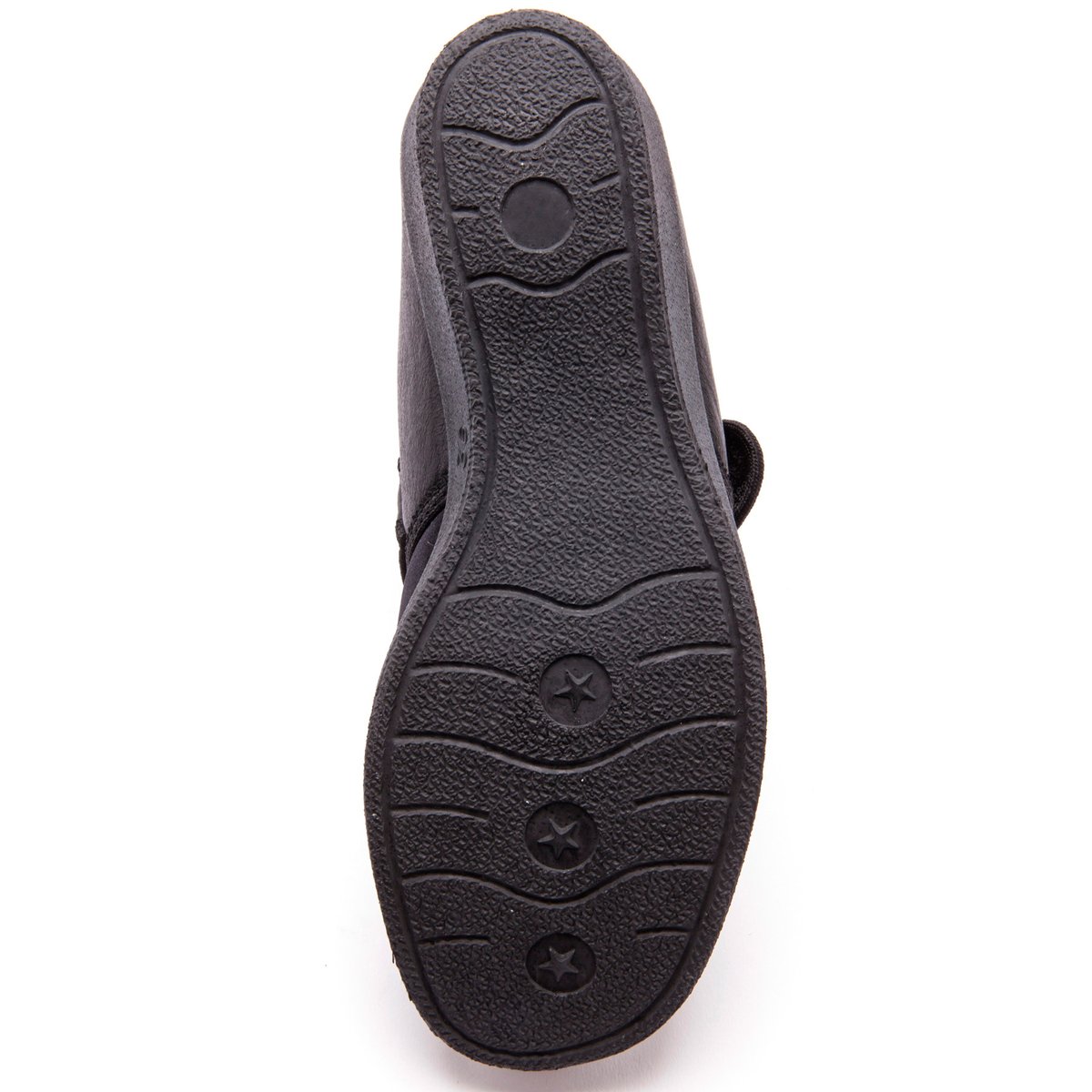 Derbies extensible pieds sensibles noir, PEDICONFORT