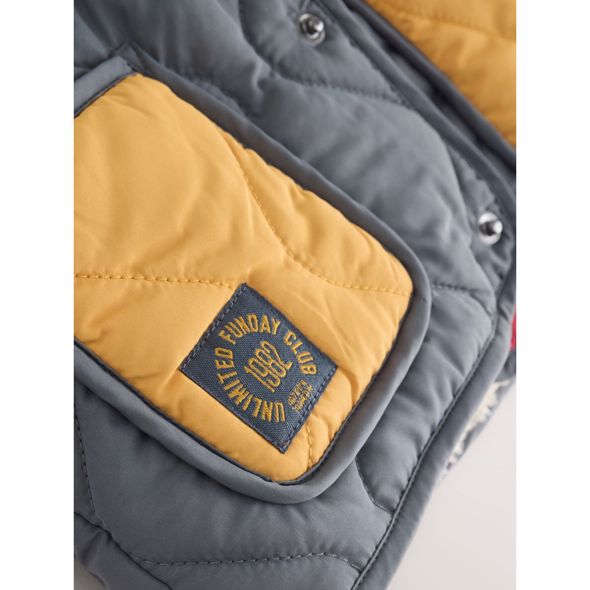 Manteau matelassé bloc de couleur, NEXT
