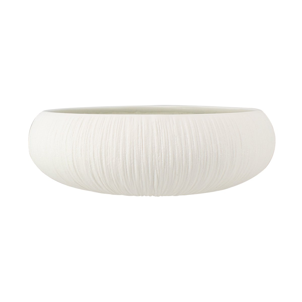 Lot de 6 bols en porcelaine 18cm, URUS blanc-bleu, OGO LIVING