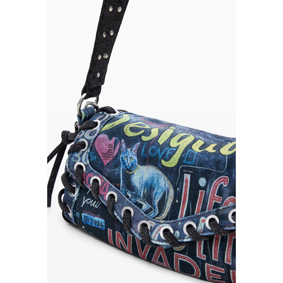 Sac graffiti moyen multicolore, DESIGUAL