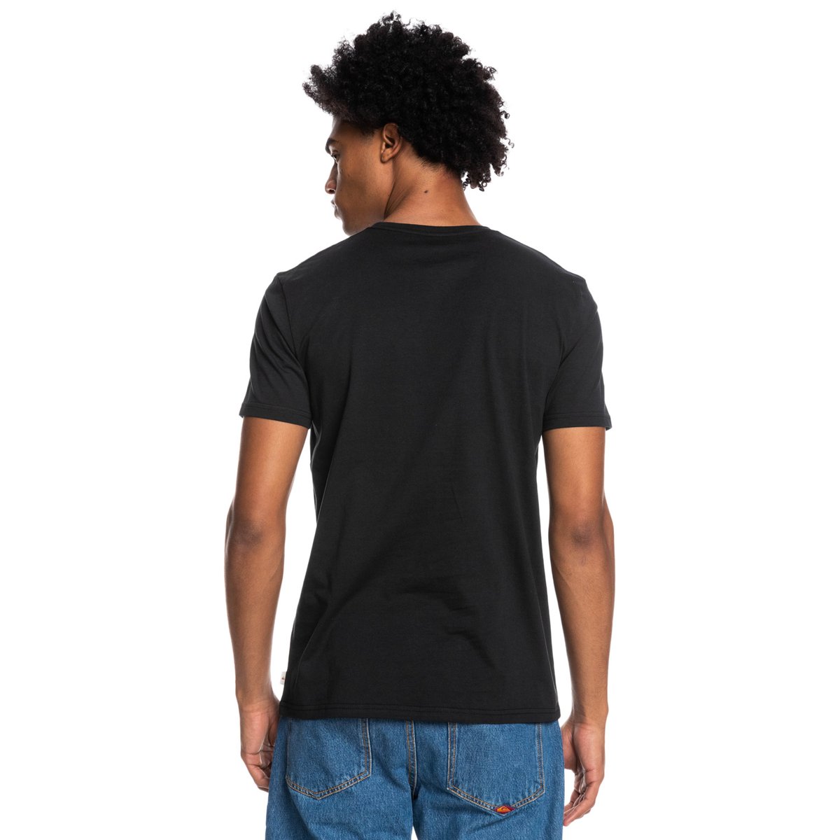 T-shirt QS SURF CLUB noir black, QUIKSILVER