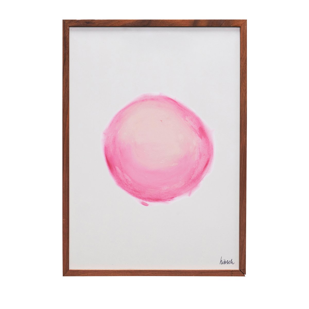 Tableau FOCAL bois de noyer, HUBSCH