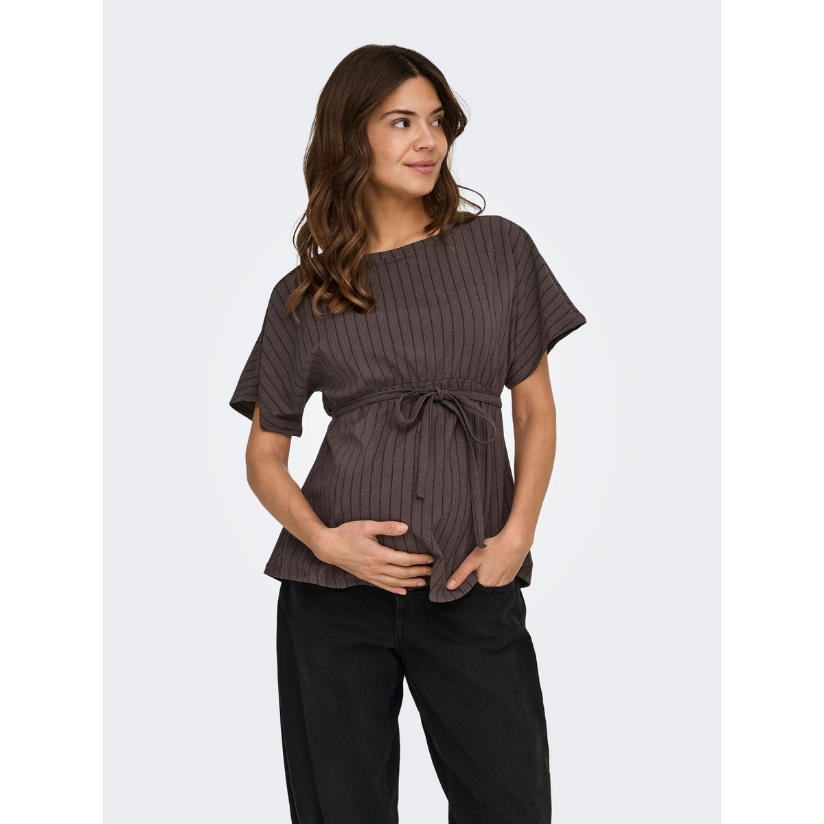 Top chocolate brown, ONLY