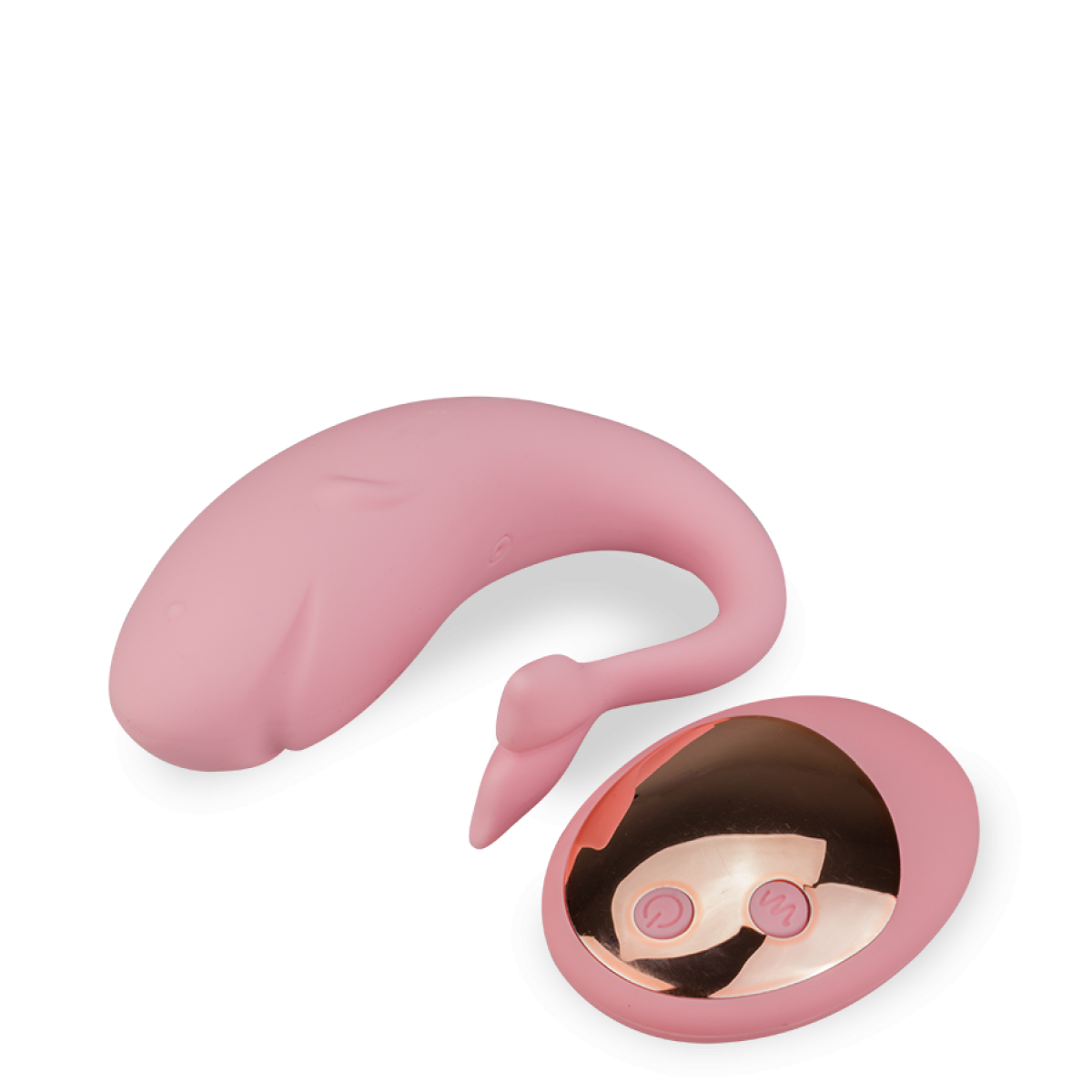 Vibromasseur puissant pour couple télécommandé Love Whale rose, LOVE AND VIBES
