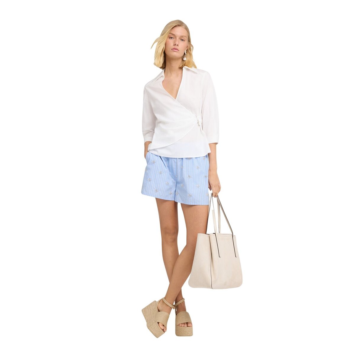 Chemise portefeuille blanc, MOTIVI