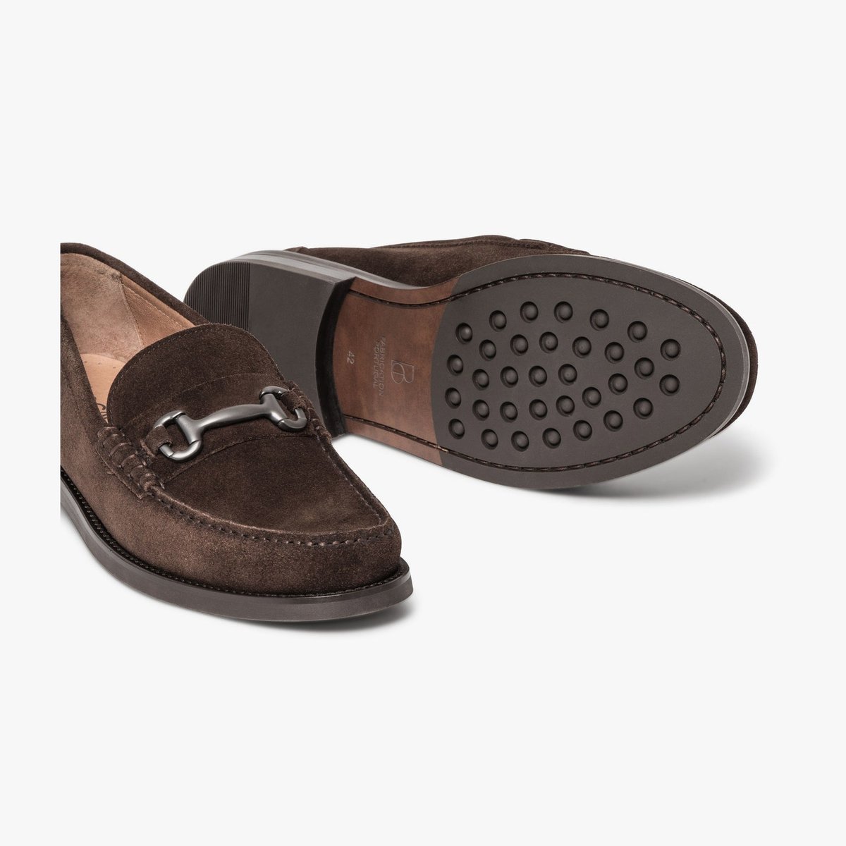Derby en cuir ELLIOTT marron chocolat, BOCAGE