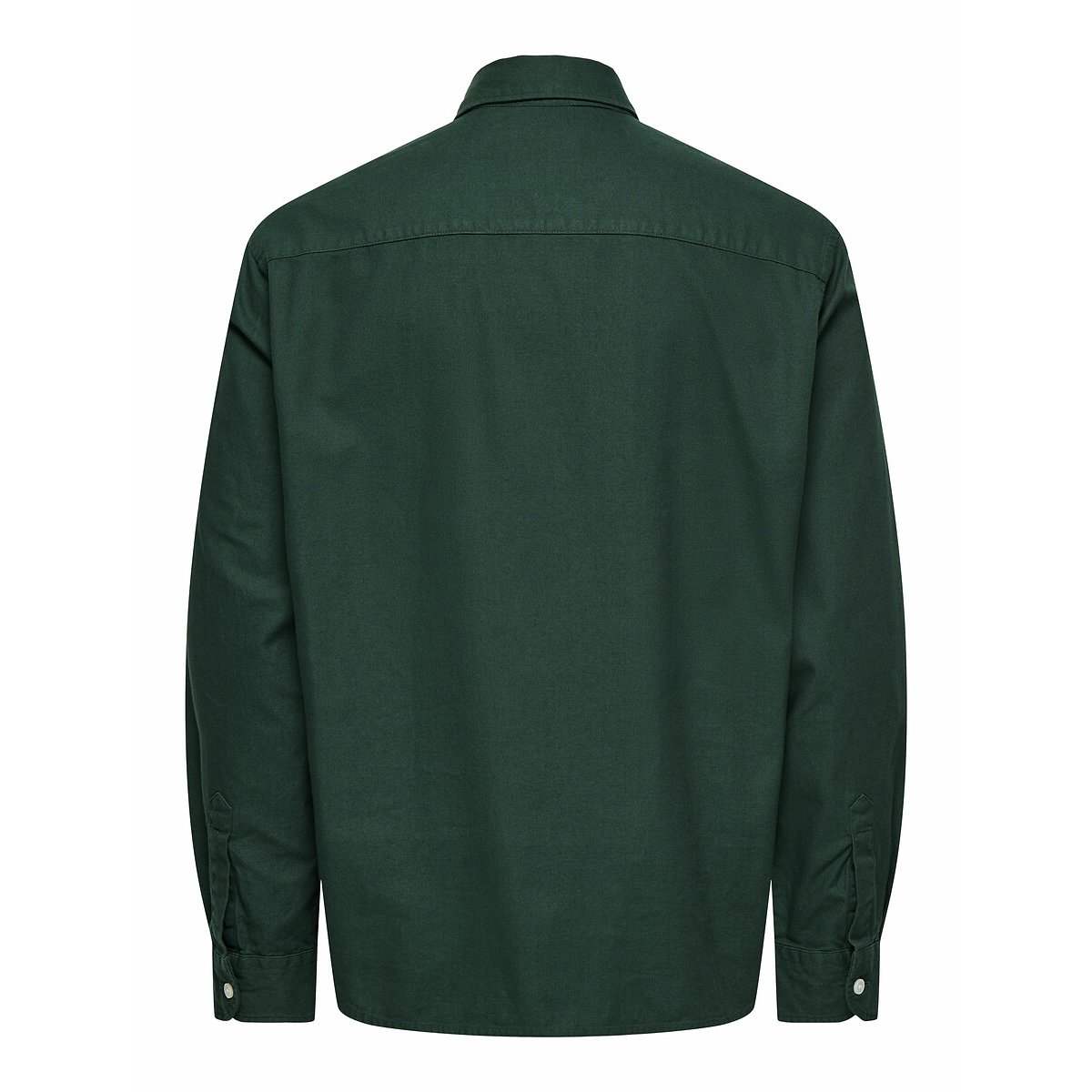 Chemise loose oxford vert, ONLY & SONS