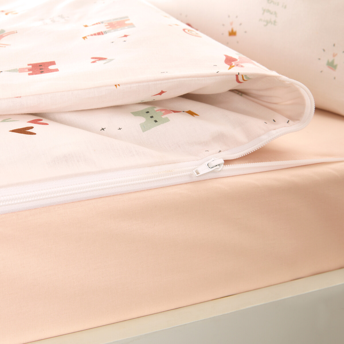 Caradou® avec couette, CHÂTEAU LICORNE ecru, LA REDOUTE INTERIEURS