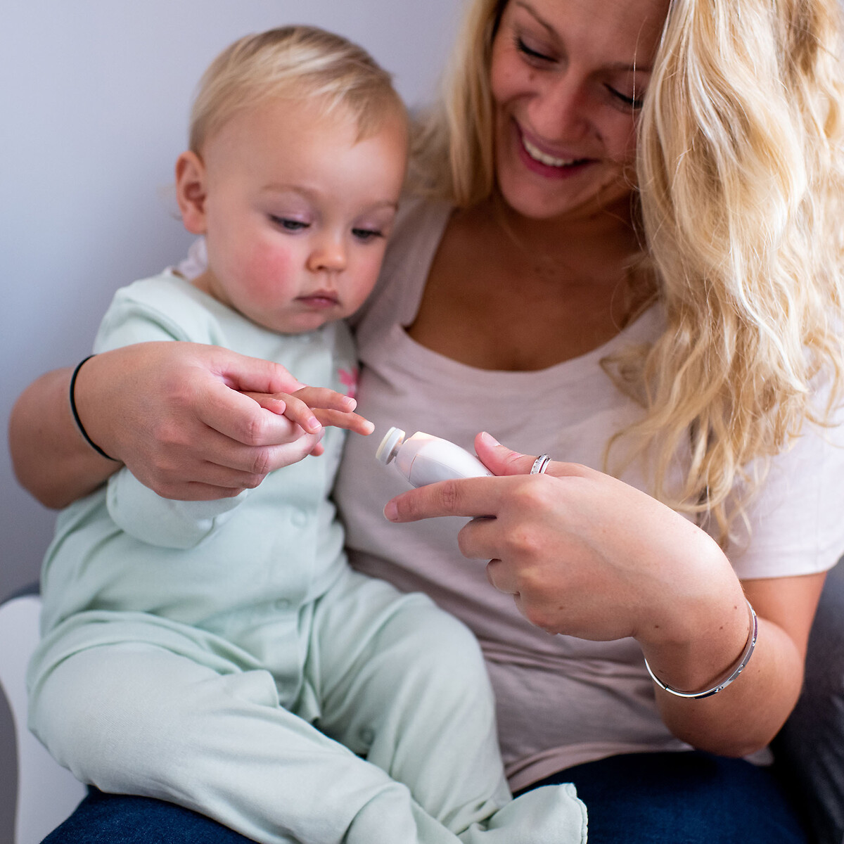 Lime à ongles électrique bébé blanc, TOMMEE TIPPEE