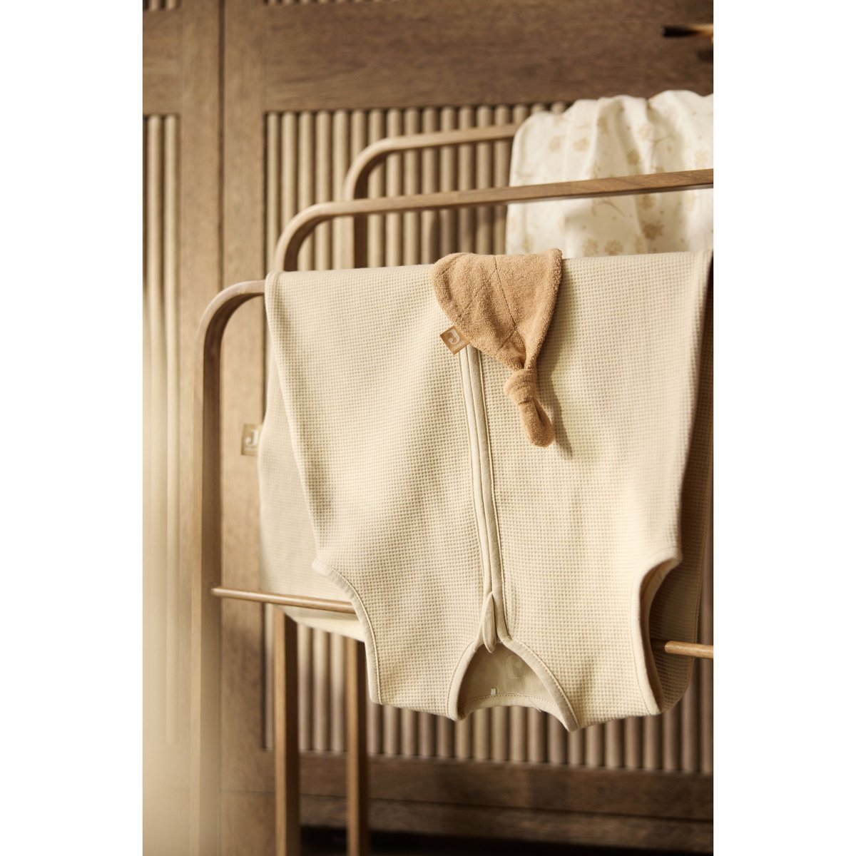 Gigoteuse été jersey Little Waffle 3-6 mois beige sand, JOLLEIN