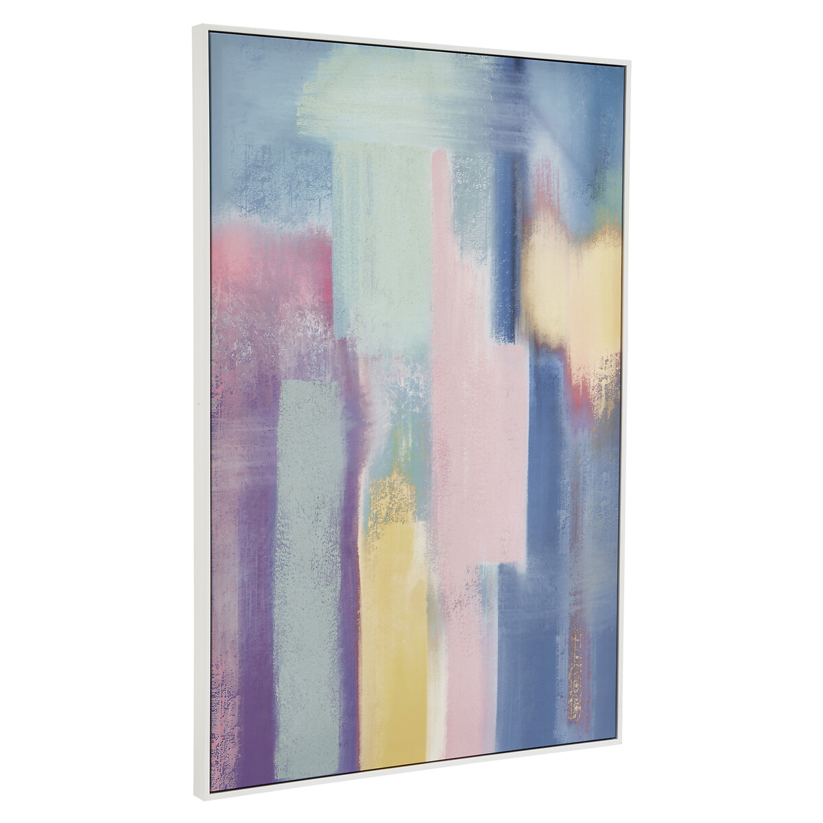 123 x 83cm Water Colour Effect Wall Art white, SO'HOME