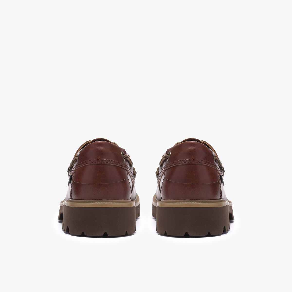 Leren bootschoenen Cleyhill Boat kastanje, CLARKS