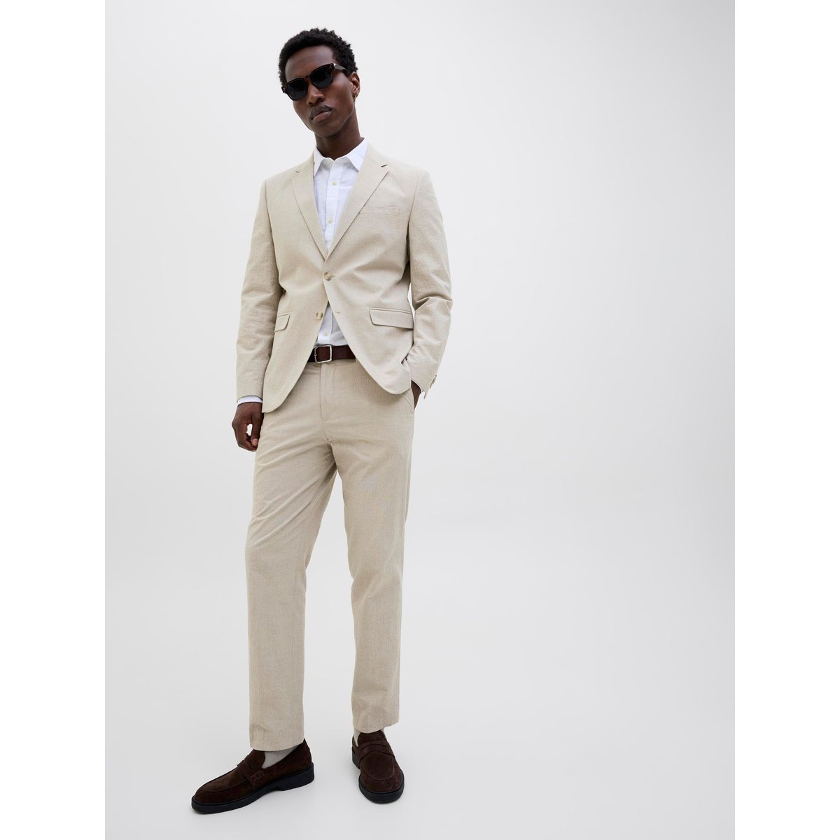 Pantalon Habillé grise - silver lining 1, JACK & JONES