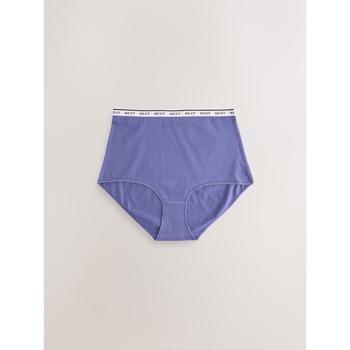 Culotte en coton à logo, lot de 4 bleu à fleurs, NEXT